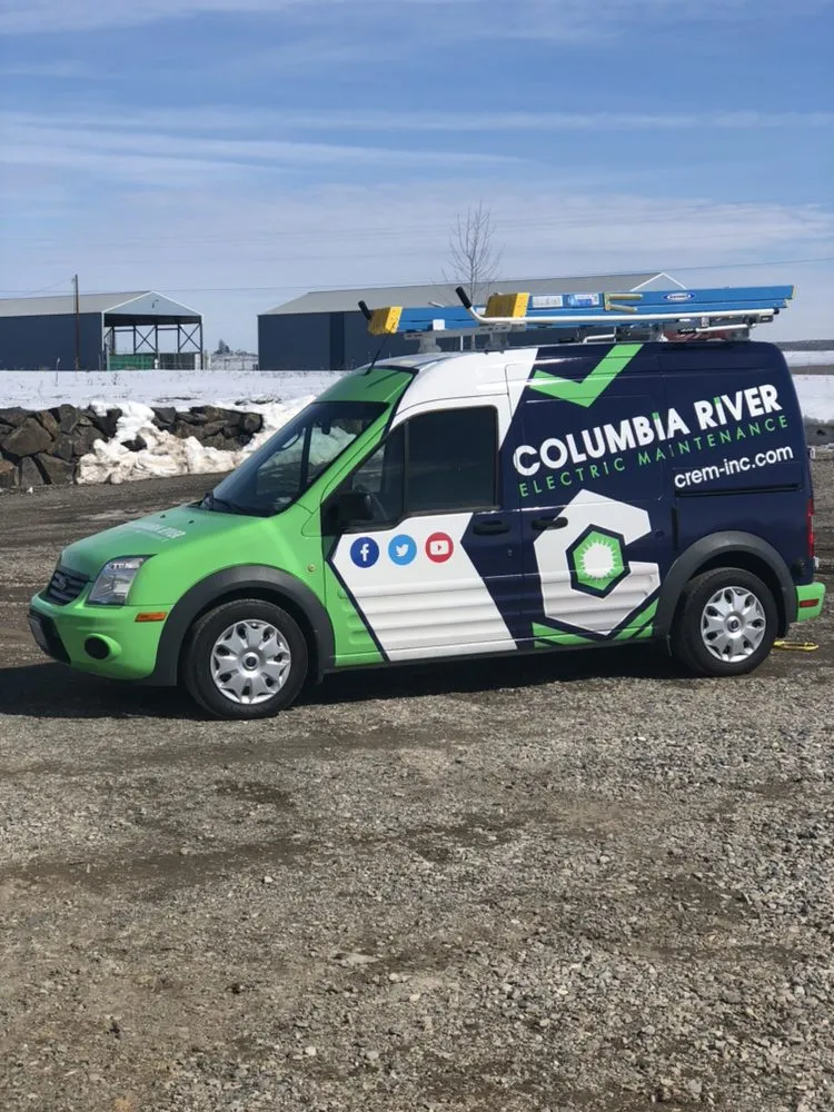 Slide of Columbia River Electric Maintenance