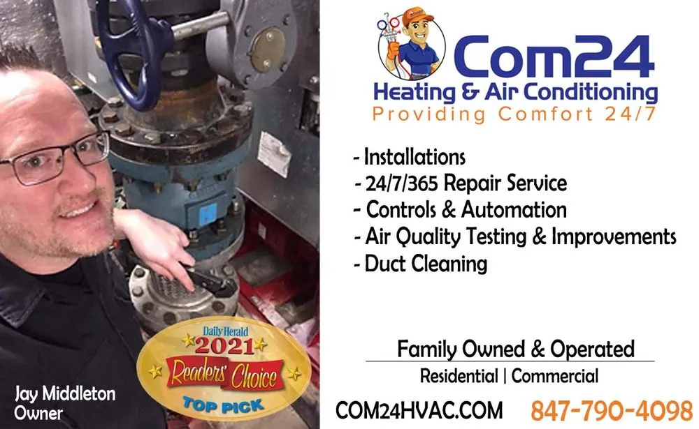 Slide of Com24 Heating And Air Conditioning