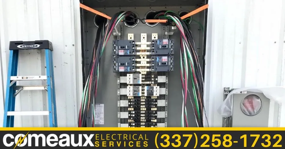 Slide of Comeaux Electrical Services