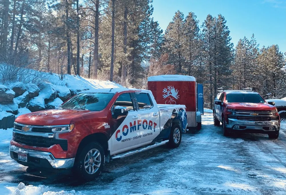 Slide of Comfort Heating Cooling Electrical & Plumbing