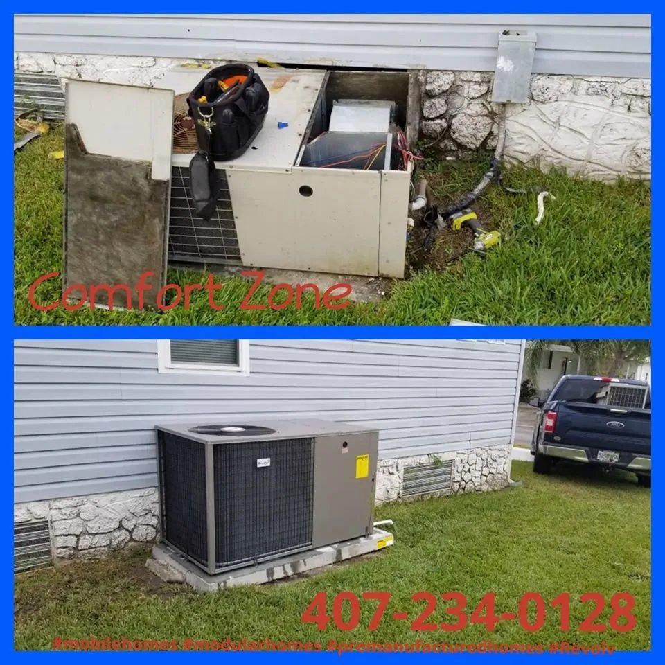 Slide of Comfort Zone Air Conditioning AH Corp