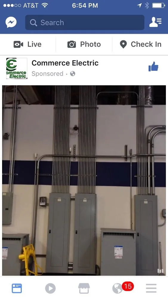 Slide of Commerce Electric