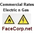 Commercial Rates Electricity & Natural Gas Logo