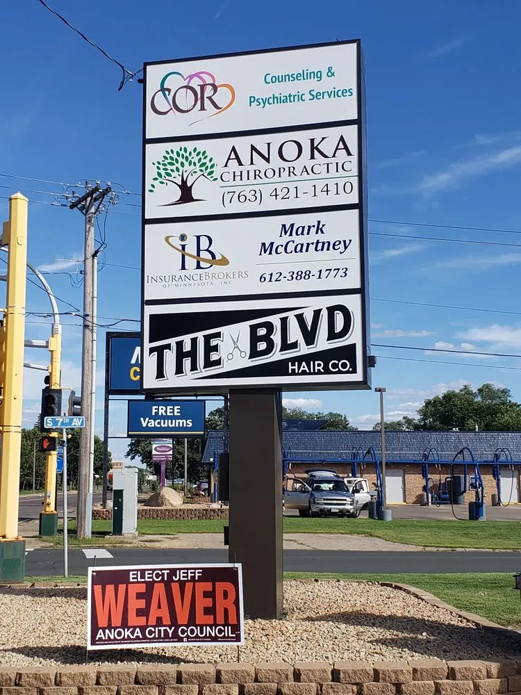 Slide of Commercial Sign and Lighting