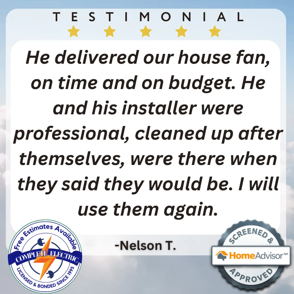 Slide of Complete Electric Service