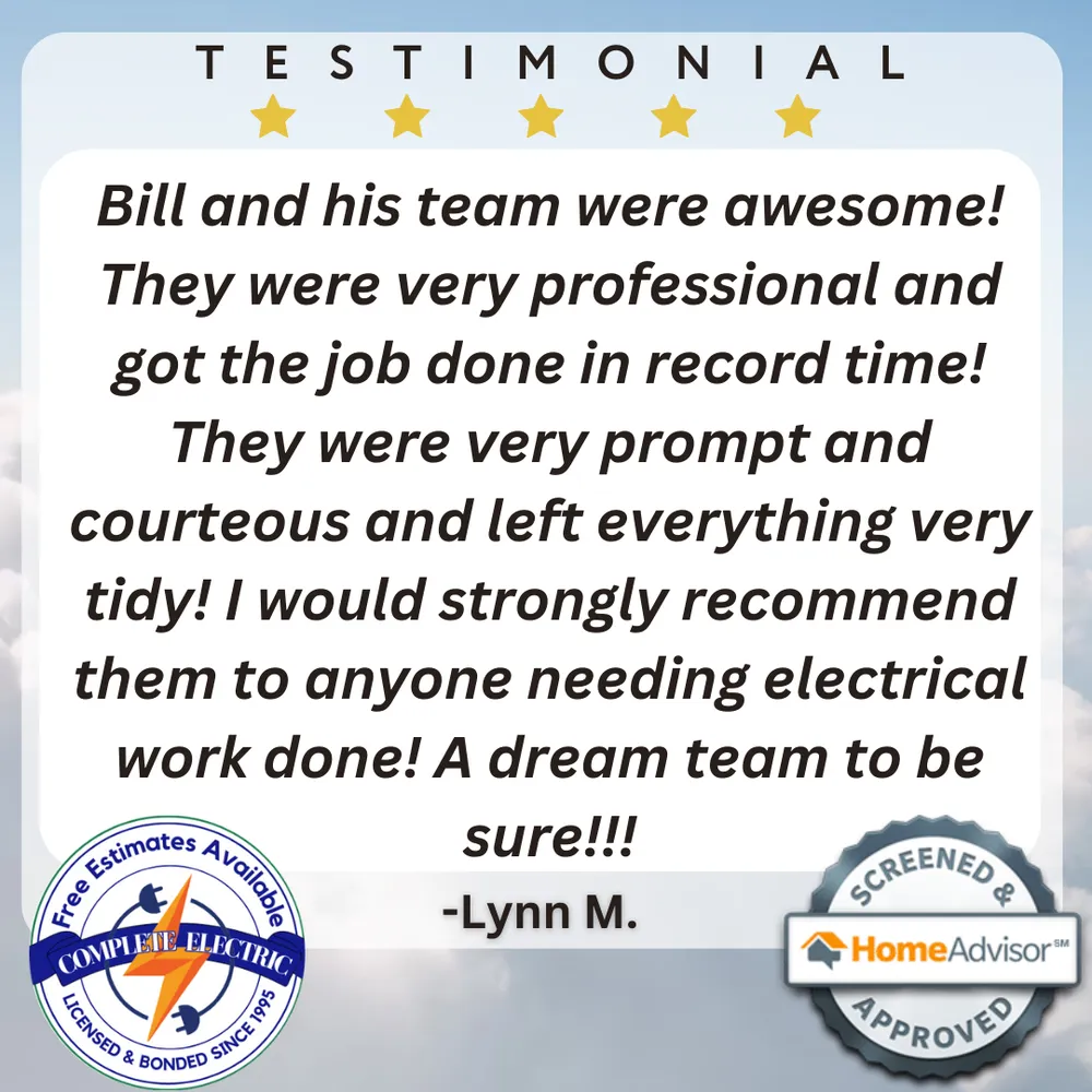 Slide of Complete Electric Service