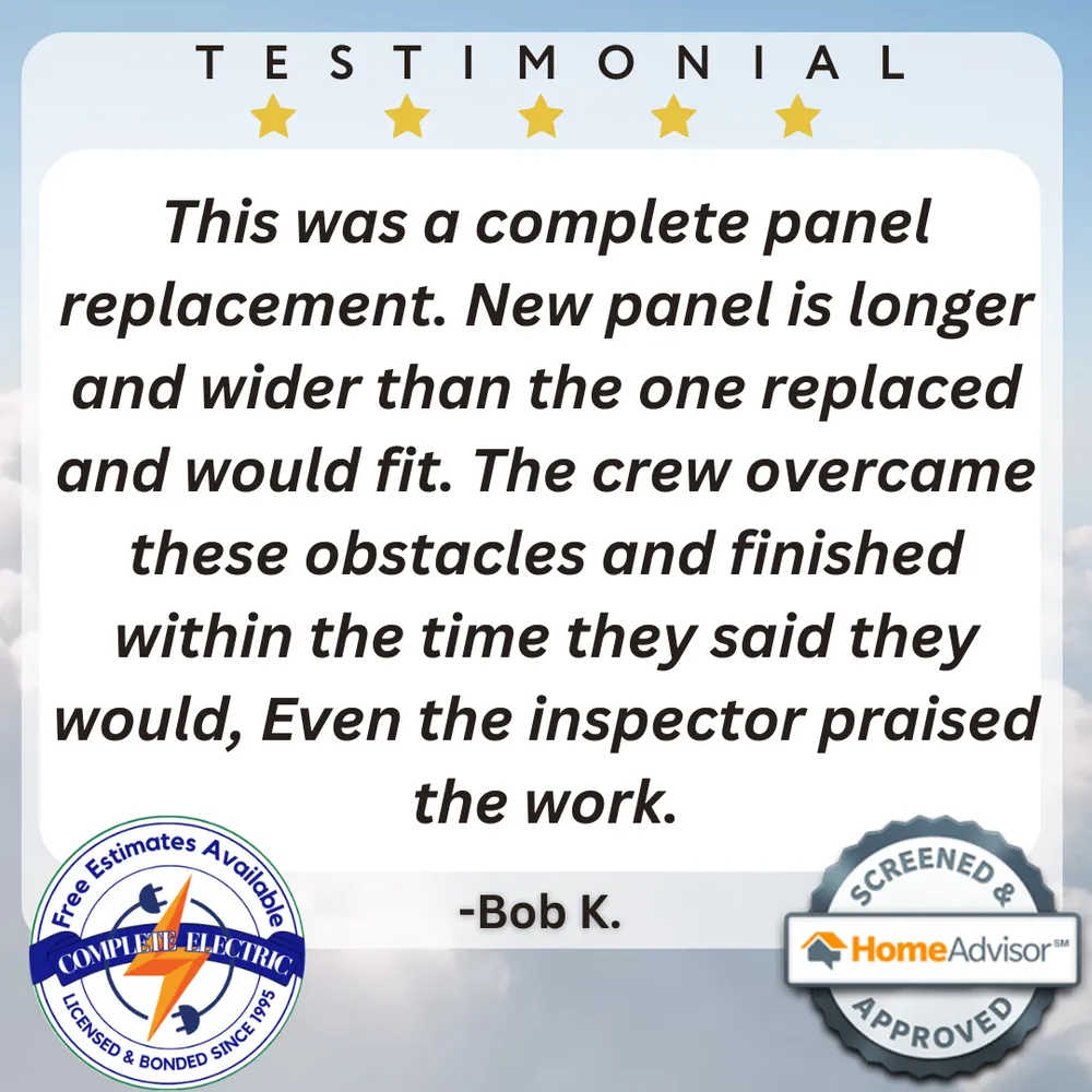 Slide of Complete Electric Service