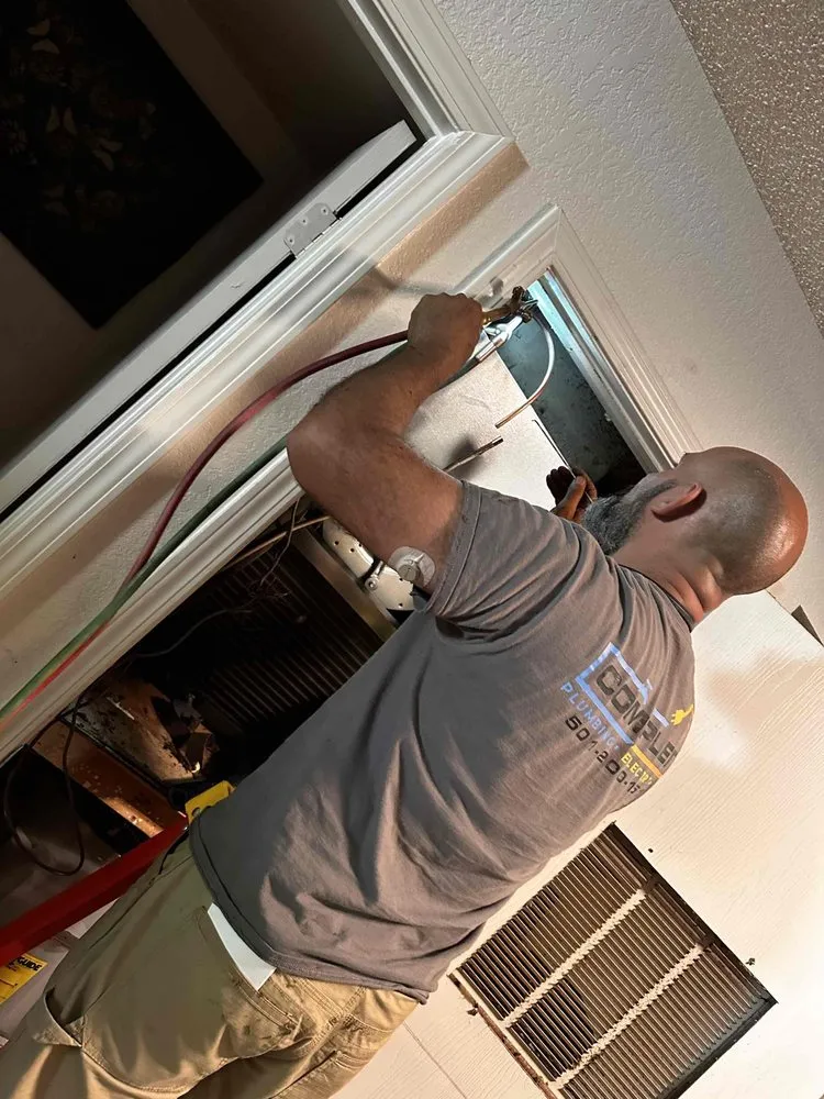 Slide of Complete Plumbing, Electric & Air