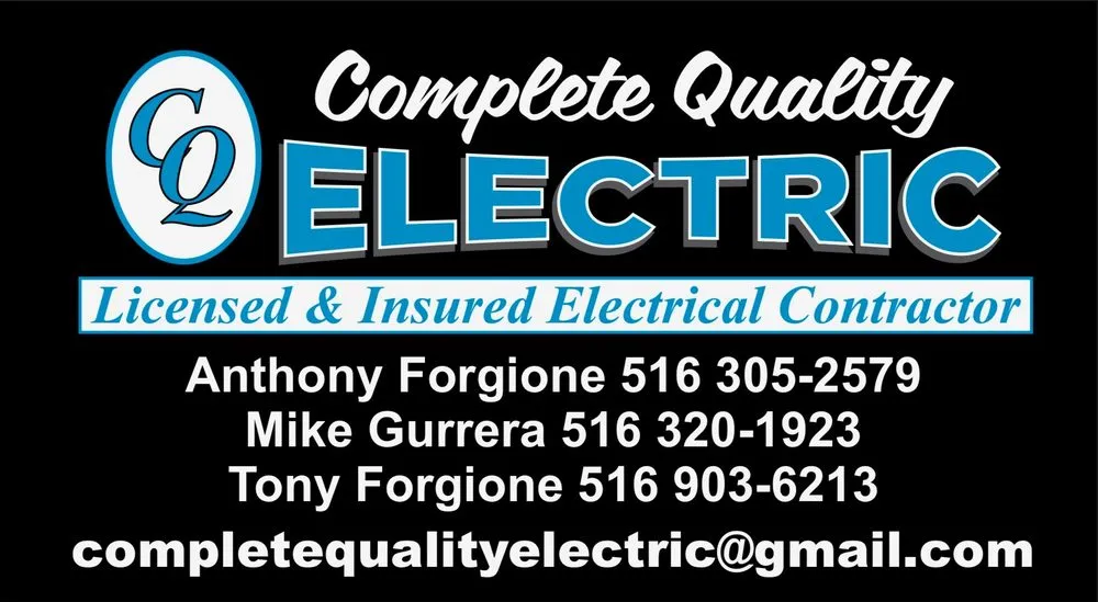 Slide of Complete Quality Electric