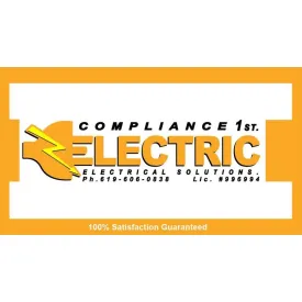 Slide of Compliance 1st Electric