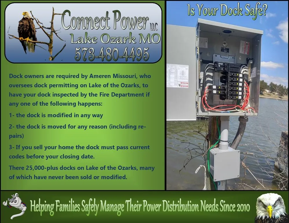 Certified electrician providing emergency electrical service in Kaiser, MO - Connect Power
