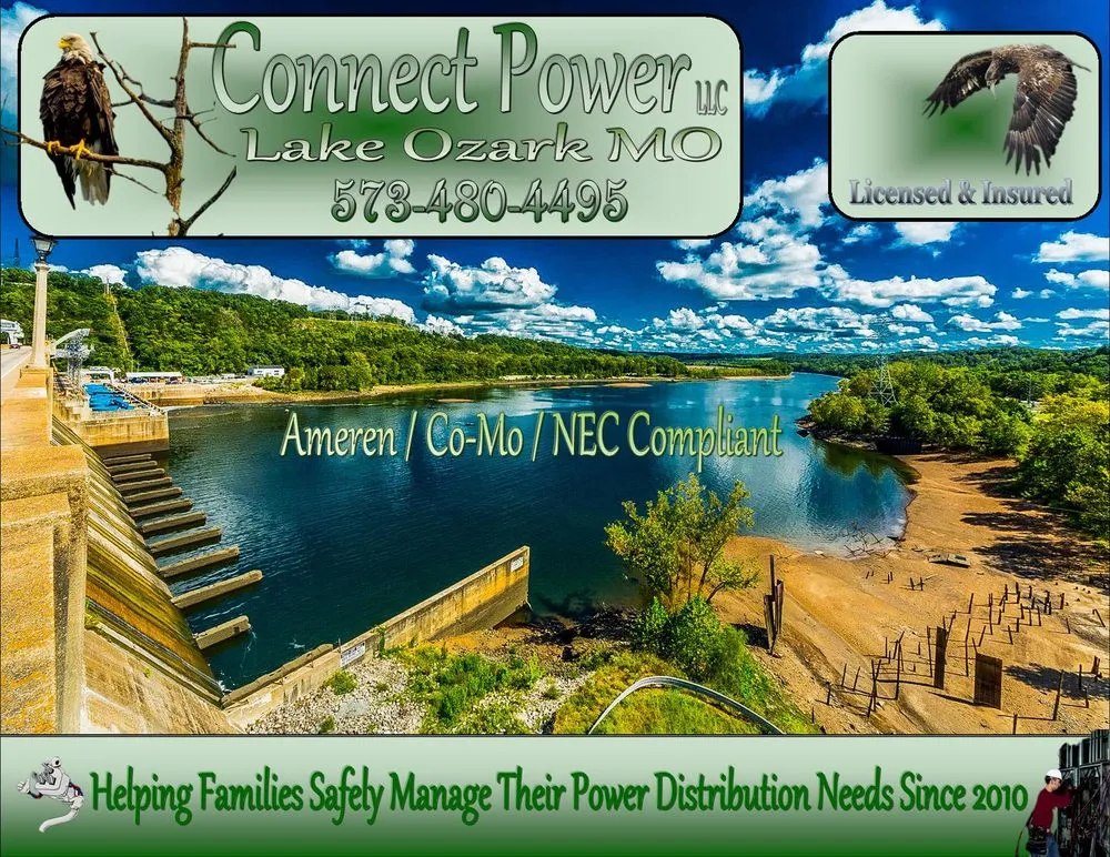 Affordable outlet and switch repair service in Kaiser, MO - Connect Power