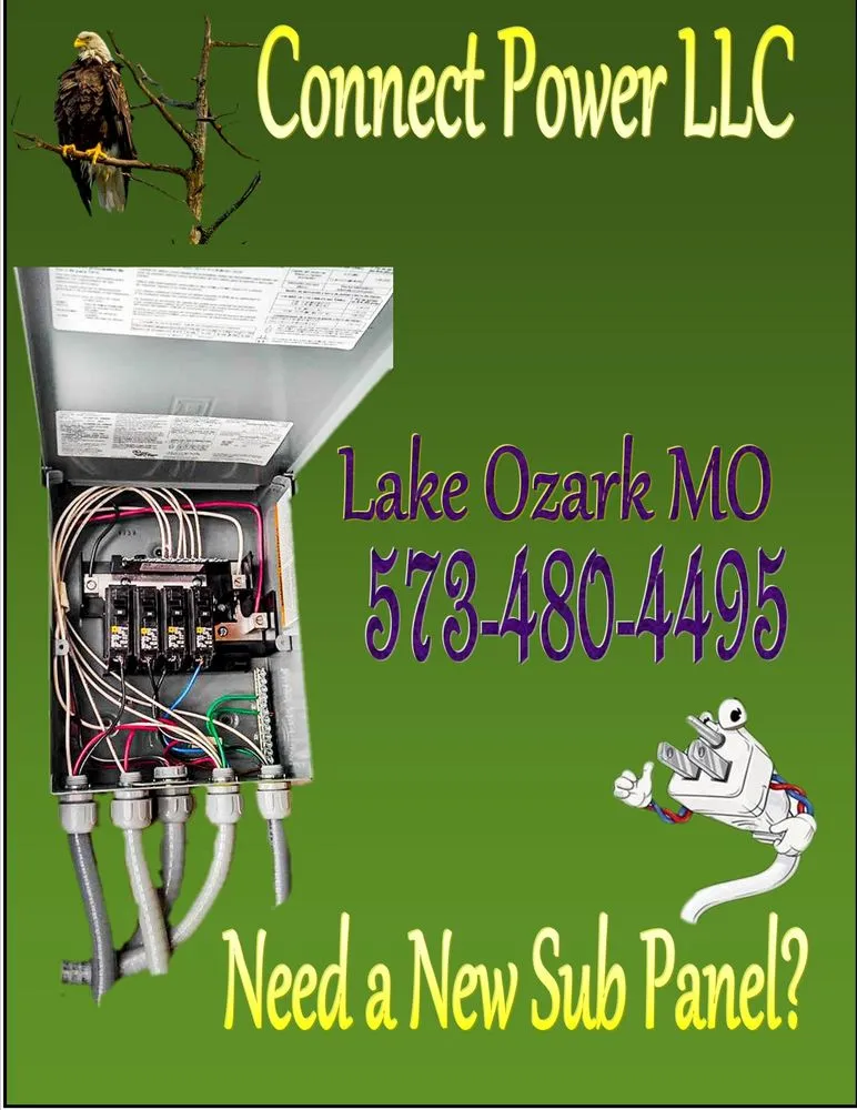 Reliable electrician providing lighting installation in Kaiser, MO - Connect Power