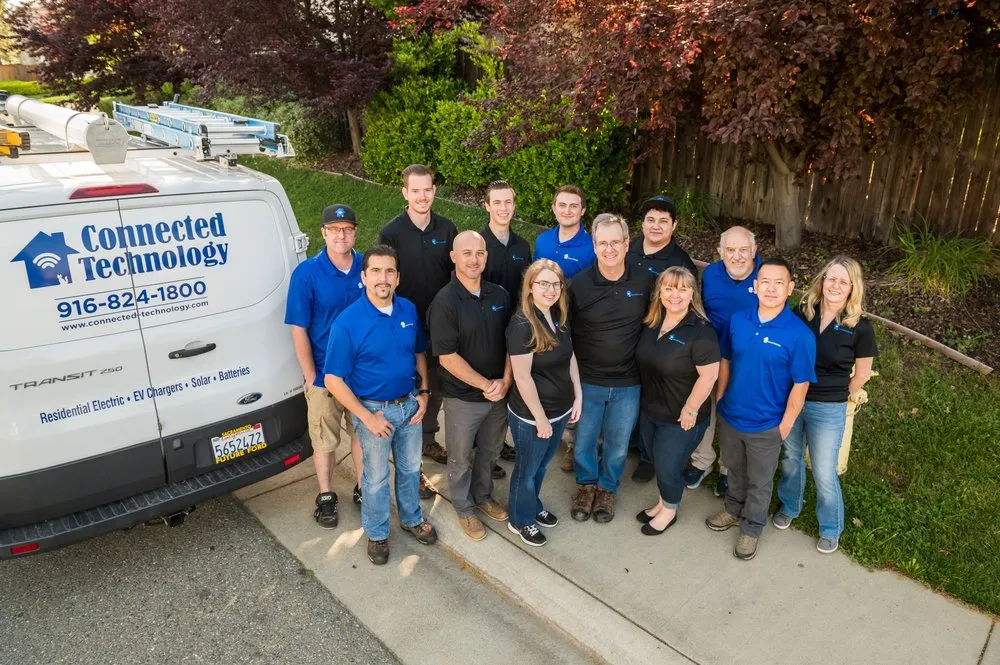 Slide of Connected Technology