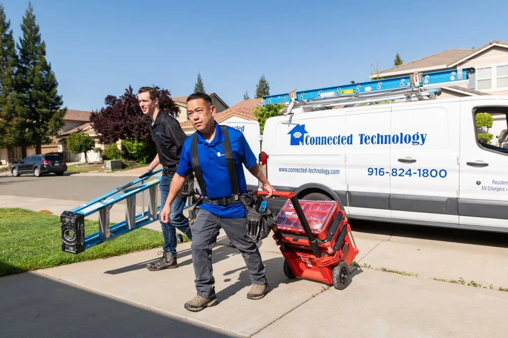 Slide of Connected Technology