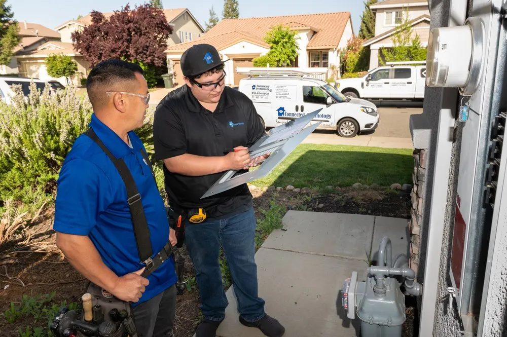 Slide of Connected Technology