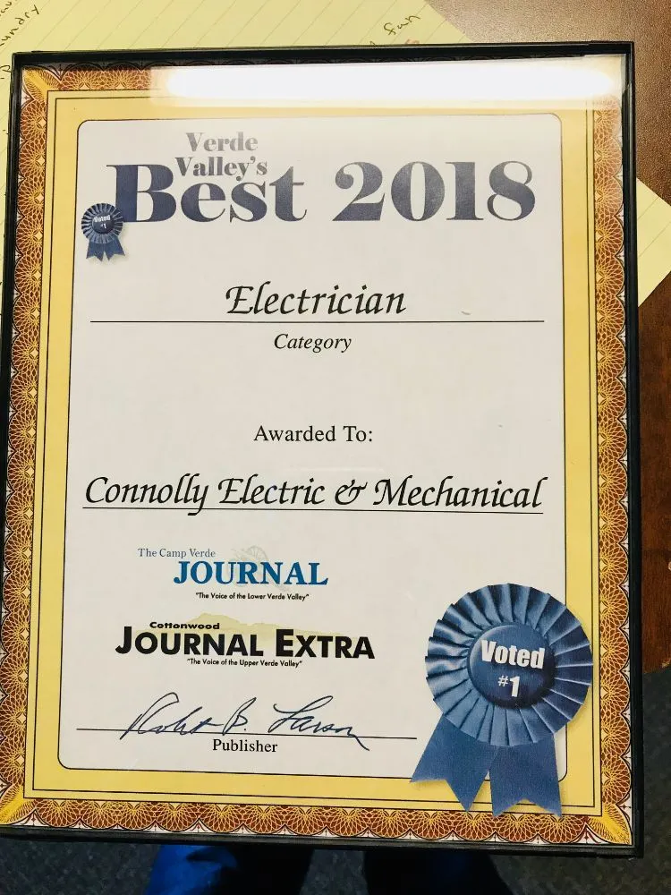 Slide of Connolly Electric & Mechanical