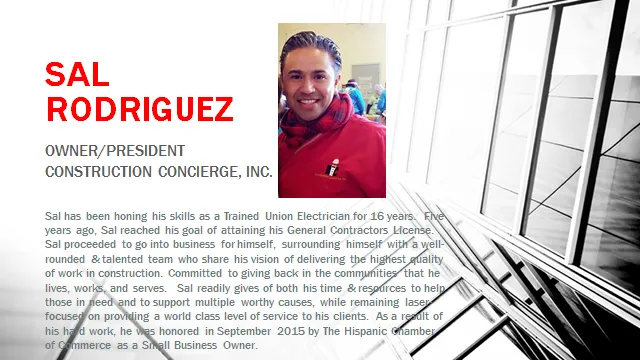 Slide of Construction Concierge