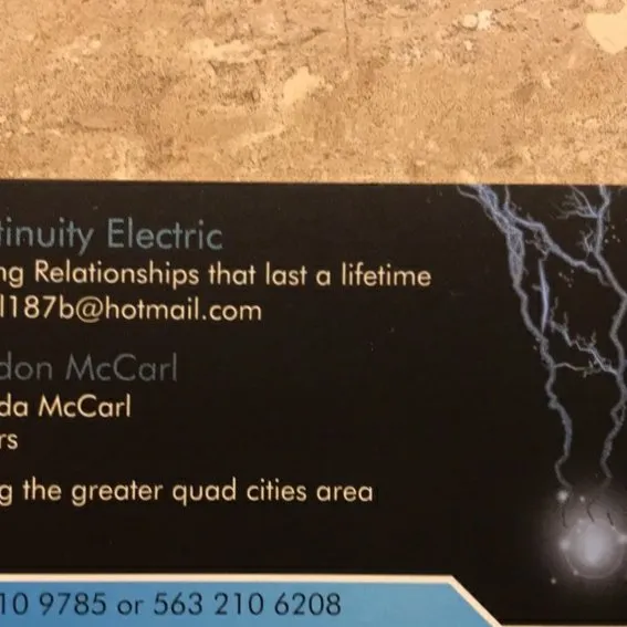 Professional wiring installation in ,  by Continuity Residential Electrical Services