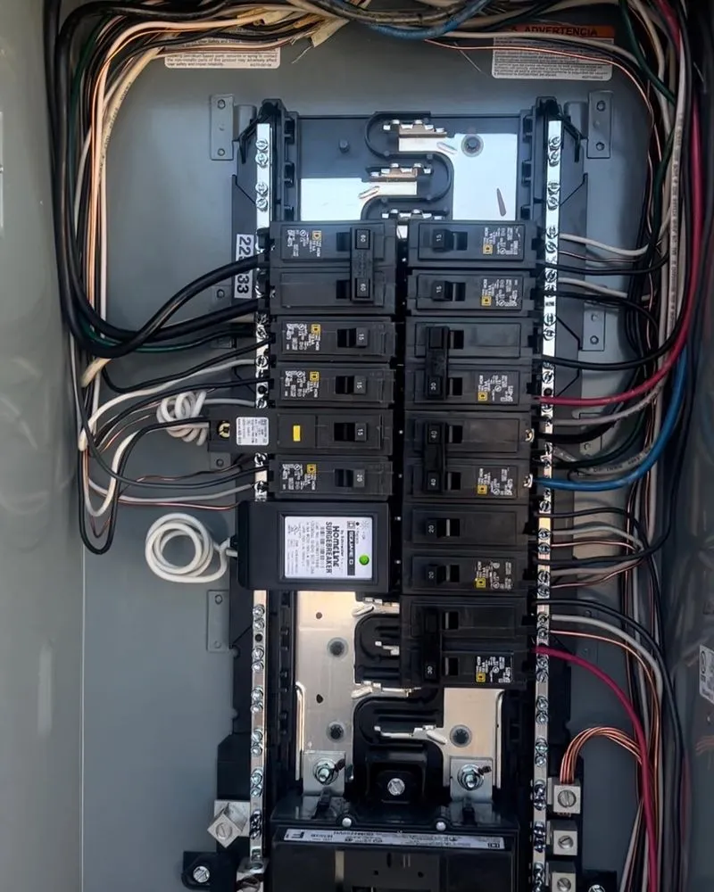 Slide of Control of Power Electric