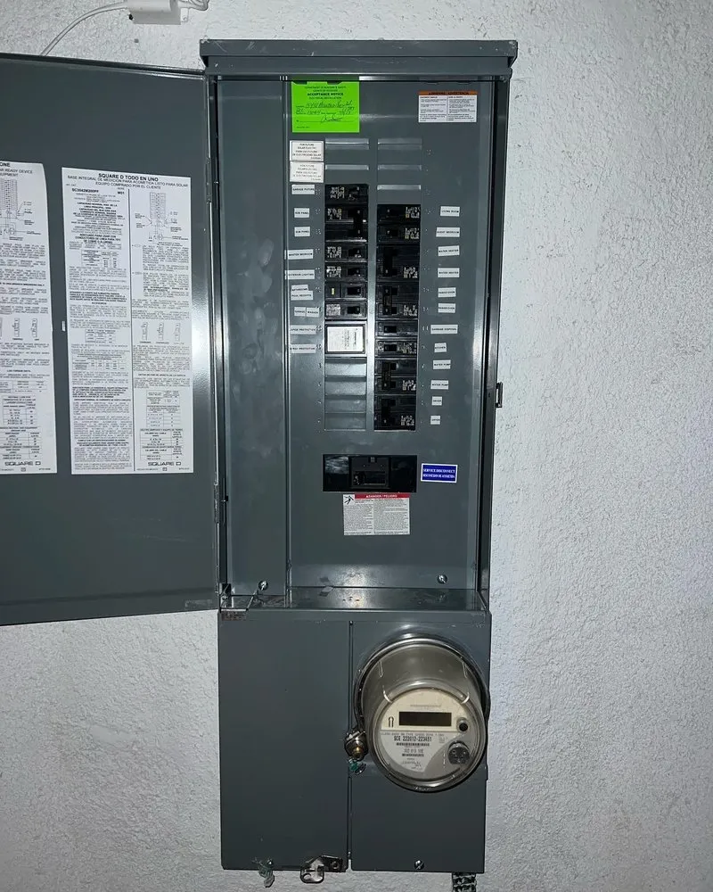 Slide of Control of Power Electric