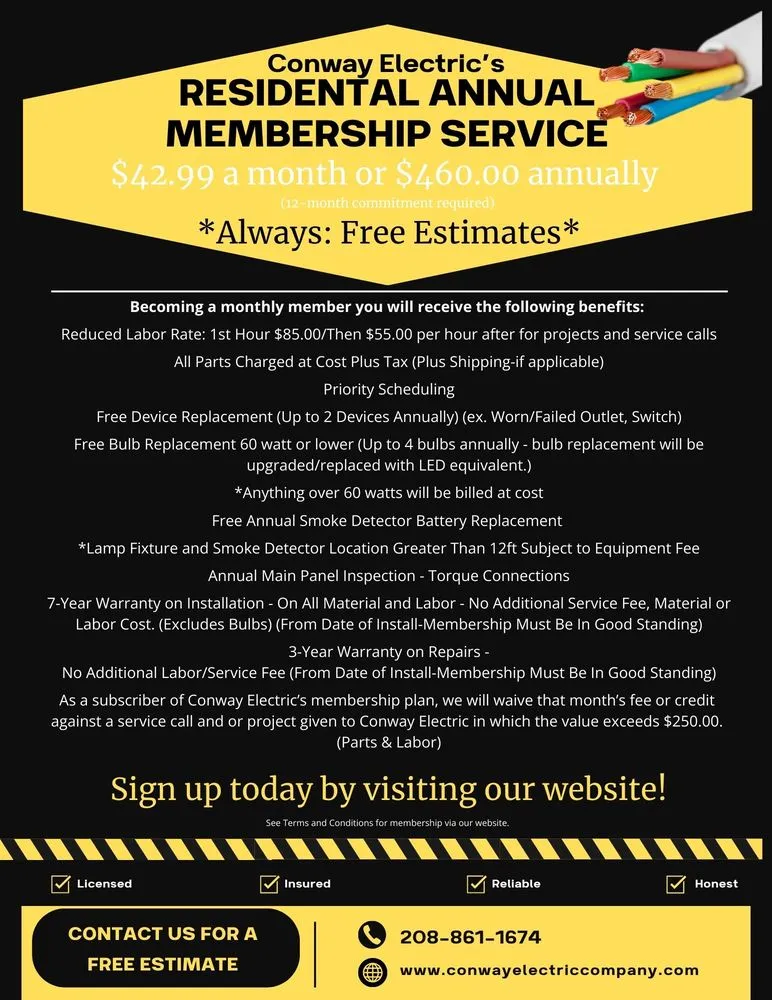 Slide of Conway Electric