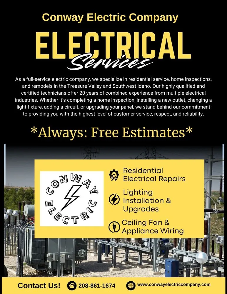 Slide of Conway Electric