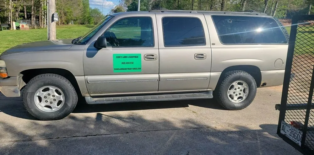 Slide of Cook's Lawn & Handyman Service