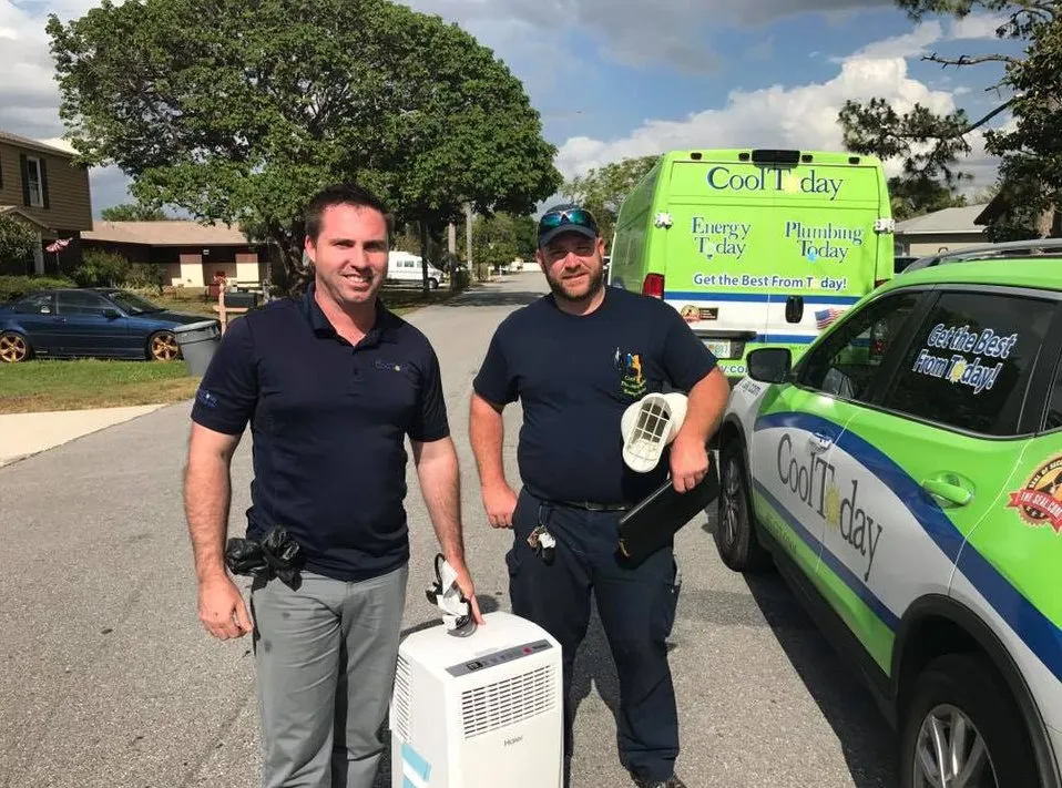 Slide of Cool Energy Plumbing Today