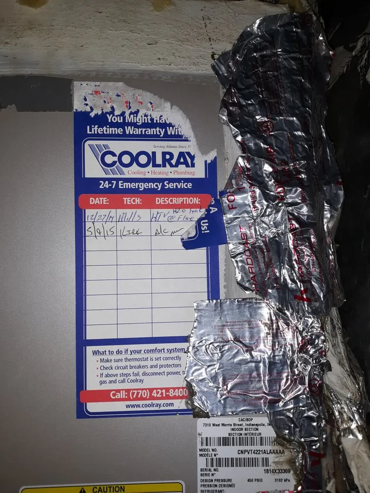 Slide of Coolray Heating & Air Conditioning