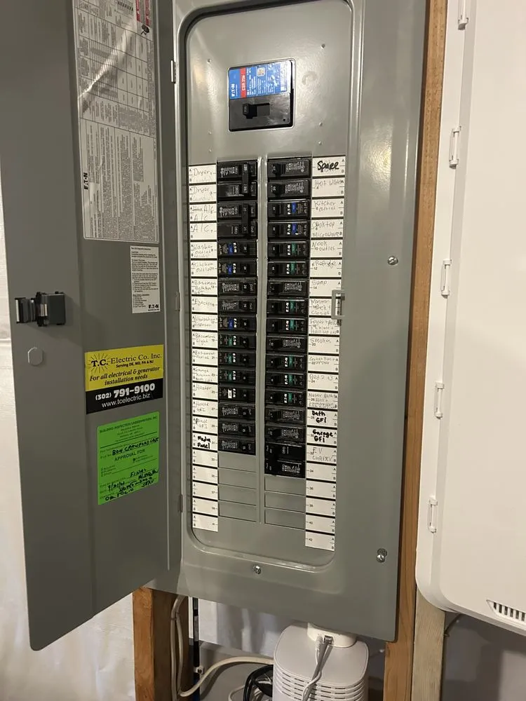 Slide of Coops Electric