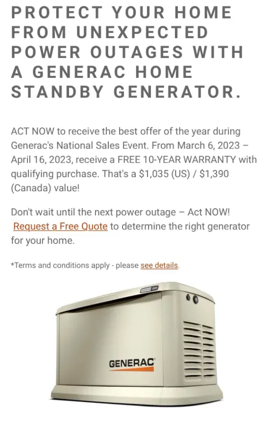 Slide of Copper Creek Electric