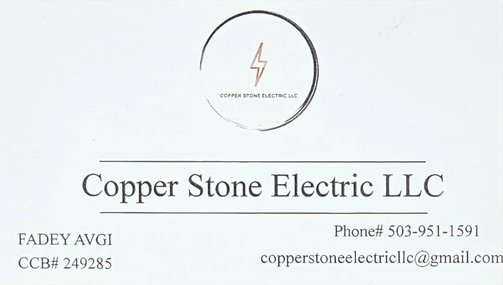 Slide of Copper Stone Electric