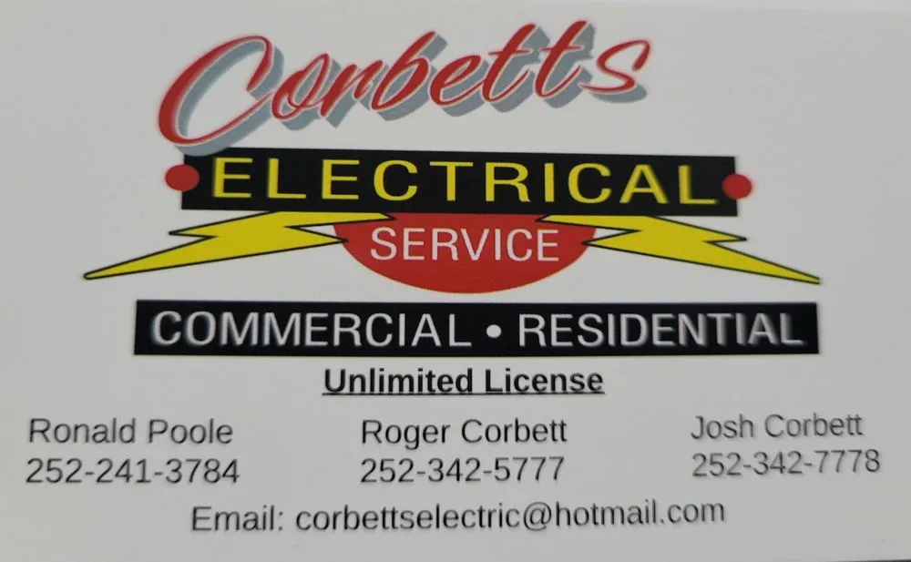 Slide of Corbett's Electrical Service