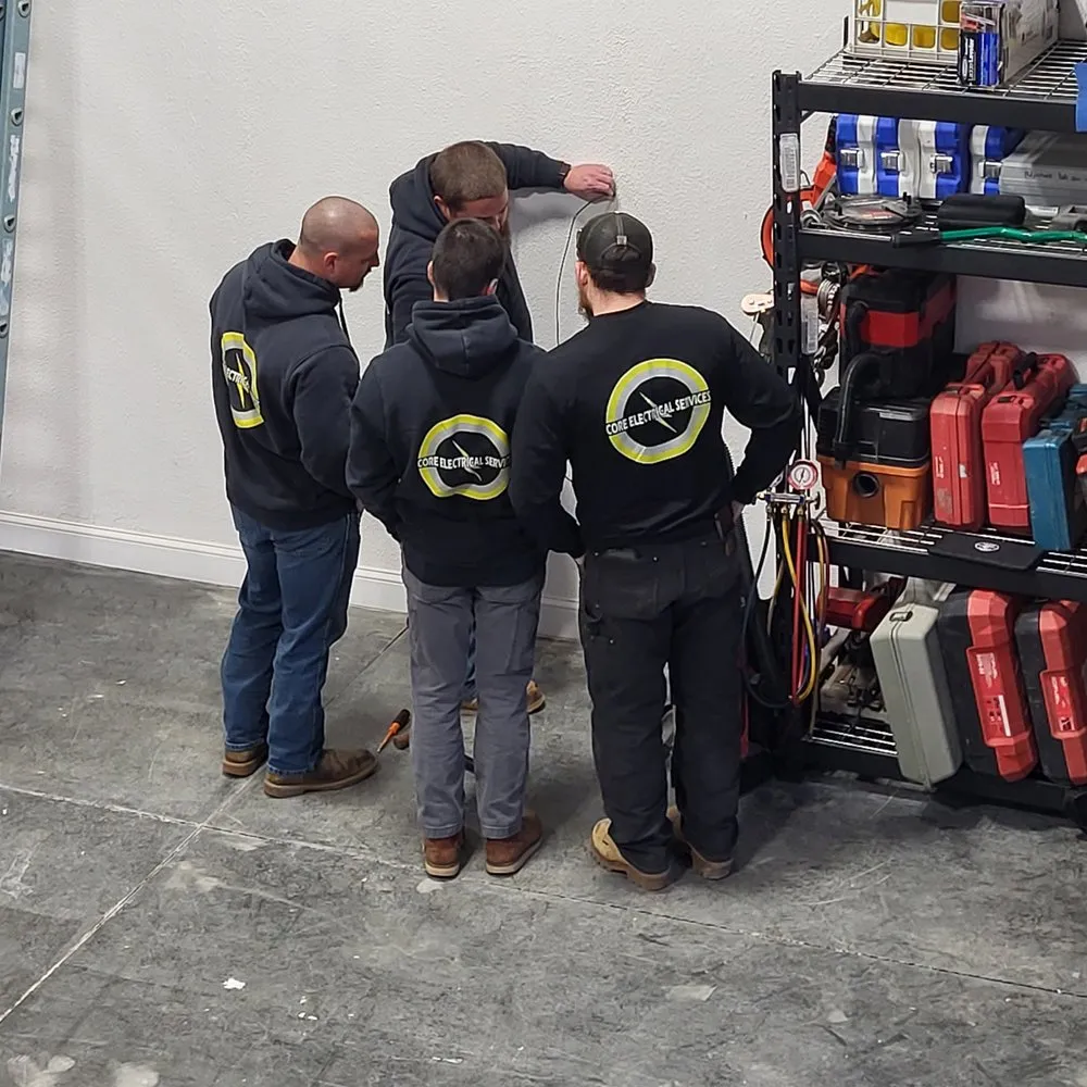 Slide of Core Electrical Services