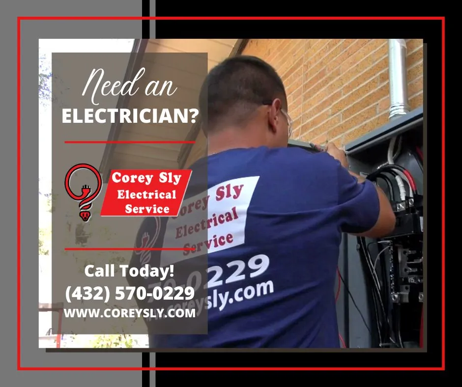 Slide of Corey Sly Electrical Service