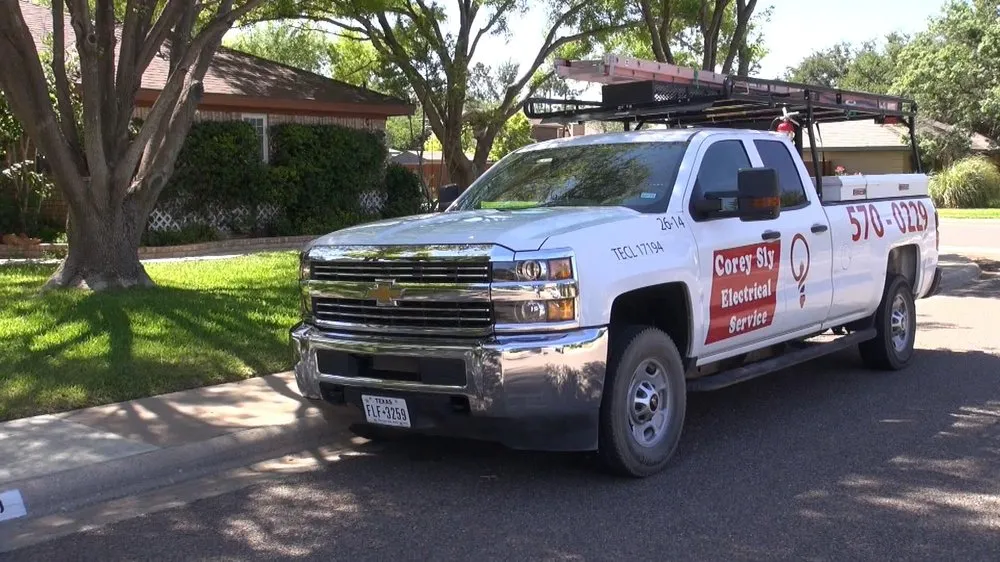 Slide of Corey Sly Electrical Service