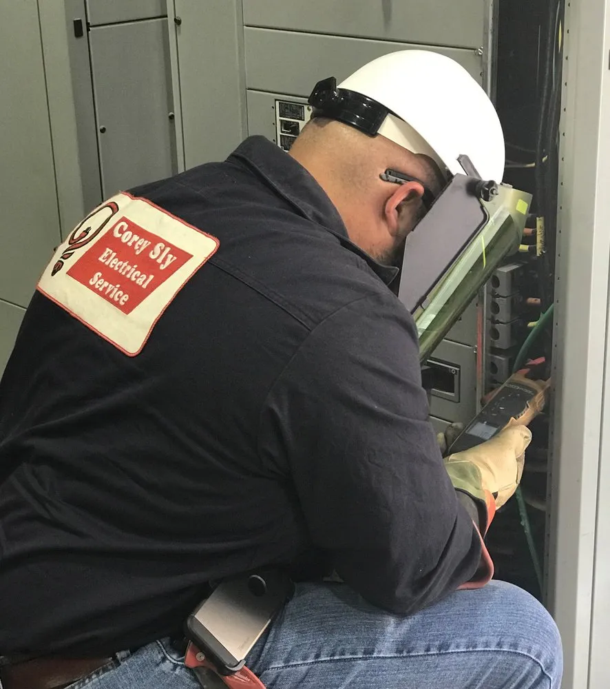 Slide of Corey Sly Electrical Service