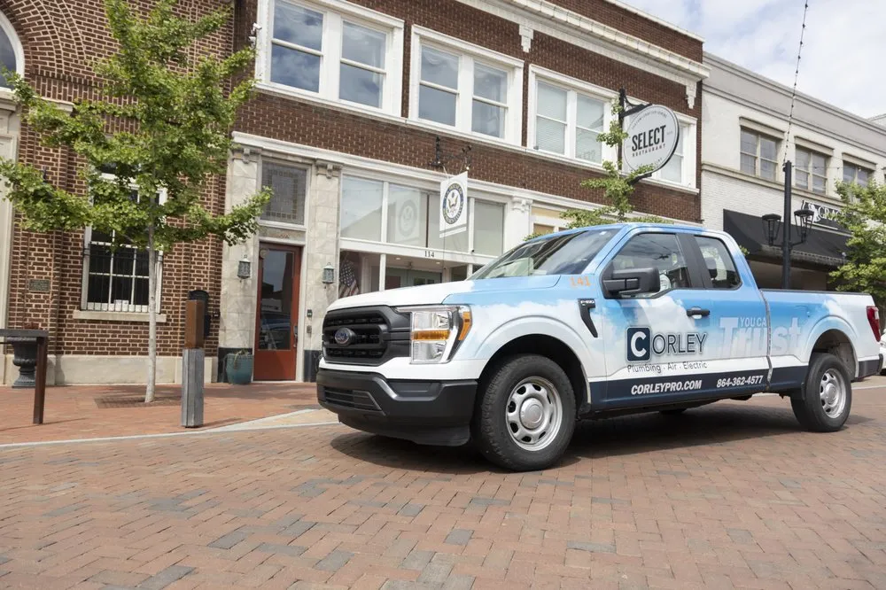 Slide of Corley Plumbing Air Electric