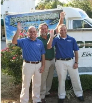 Slide of Corrigan Electric Company