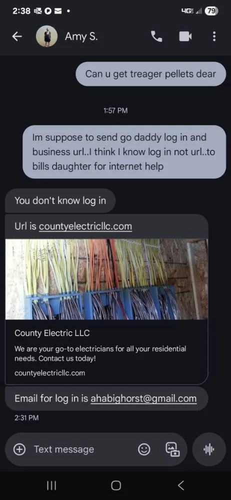 Slide of County Electric