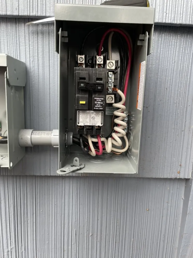 Slide of County Line Electric