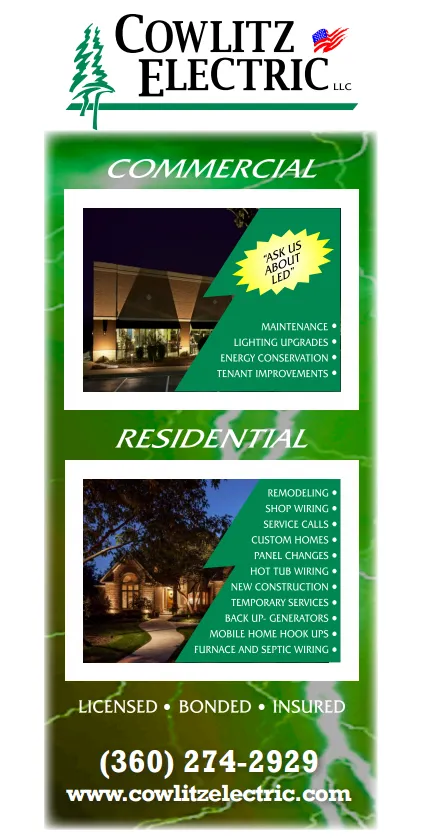 Slide of Cowlitz Electric