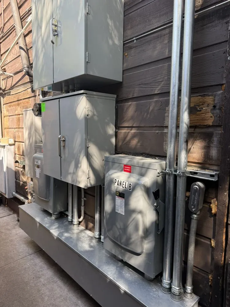 Slide of Cox Electric