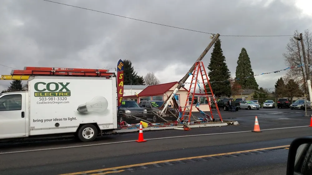 Slide of Cox Electric