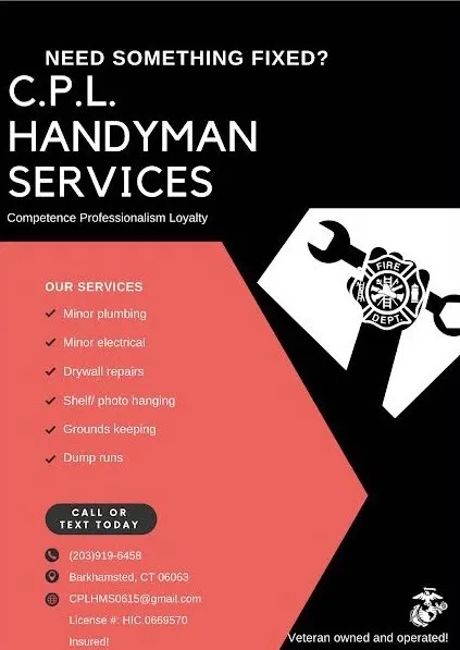 Slide of CPL Handyman Services