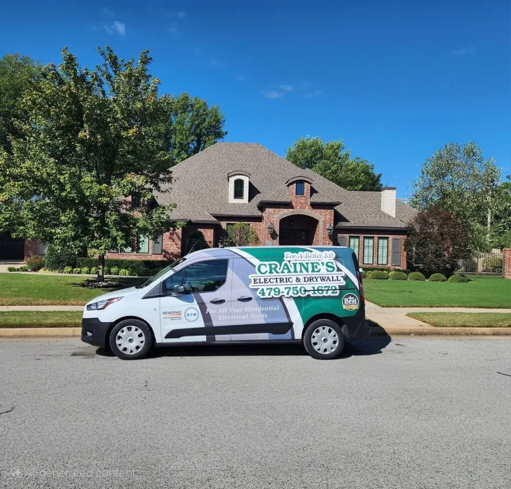 Slide of Craine's Electric & Drywall