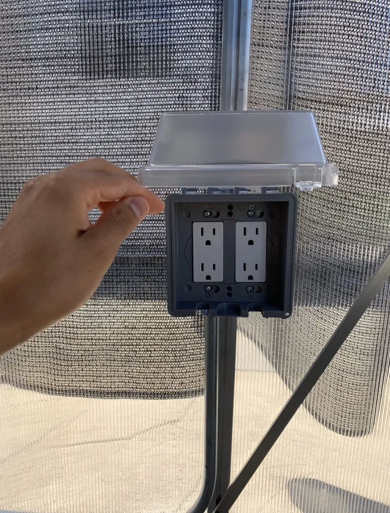 Emergency lighting installation in ,  by Croff Electric