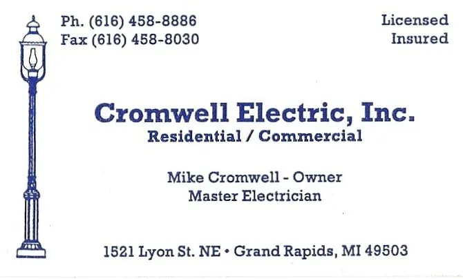 Slide of Cromwell Electric