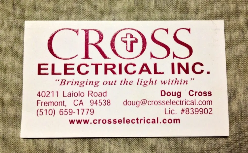 Slide of Cross Electrical